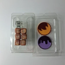 Prismatic Evolutions Damage Counter Dice and Coin Set - New