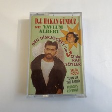 D.J HAKAN GÜNDÜZ ve yavlun albert o’da rap soyler  Cassette audio - K7 - Tape -