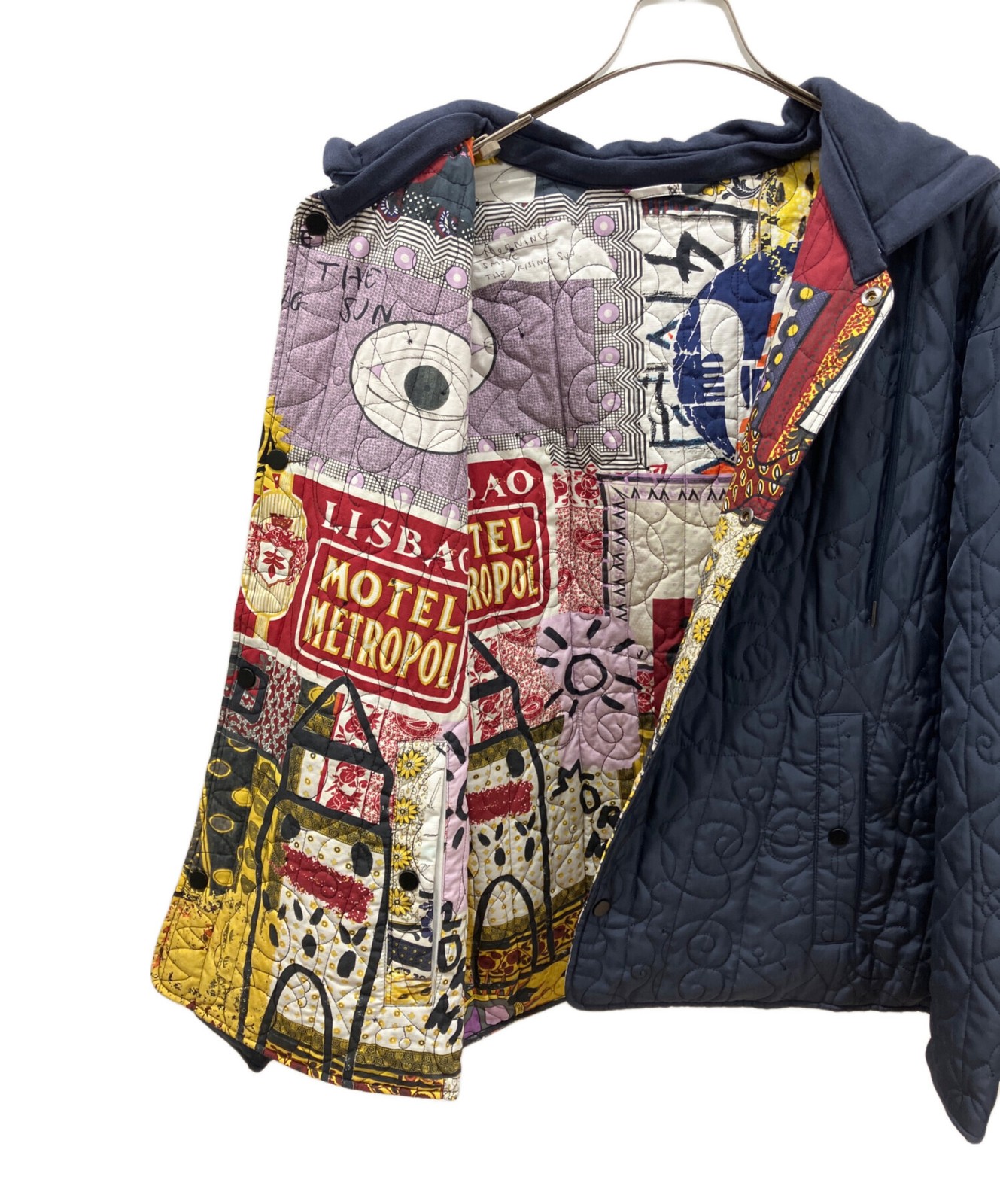 Desigual Patchwork reversible padded jacket Size:… - image 5