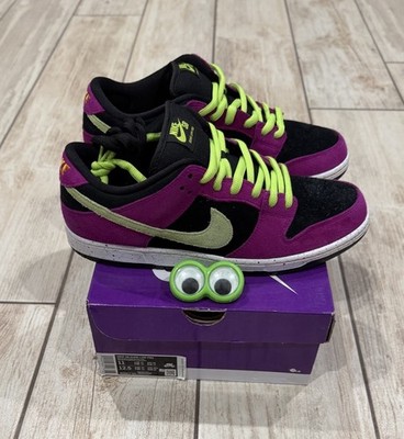 Nike SB Dunk Pro Low ACG Terra Red Plum Black Pre-Owned Shoes Men s Size 11