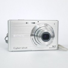Sony Cyber-shot DSC-W330 14.1MP Digital Camera with Battery  Charger - Silver