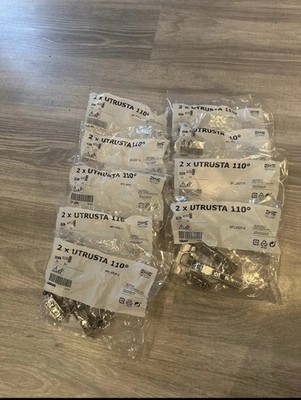  IKEA UTRUSTA 110° Scharniere mit Dämpfung   NEU & OVP Art:-Nr:805.248.82