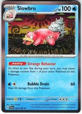 Slowbro 043/198 Pokemon SV01: Scarlet & Violet Base Set Holo Rare NM