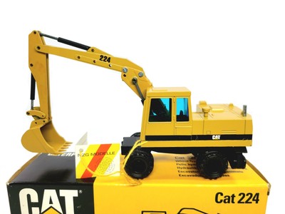 Caterpillar Cat 224 Wheeled Excavator - NZG 1:50 Scale Diecast