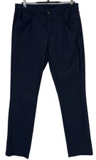 Old Navy Active Pants Mens 34X32 Blue Chino Tech Hybrid Slim 4 Way Stretch