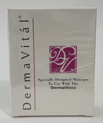 Derma Vital 3 Piece Skincare Set For Dermawand New Sealed No Wand