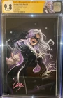 Amazing Spider-Man #34 Virgin Signed LESLY “LEIRIX” LI CGC SS 9.8 Black Cat