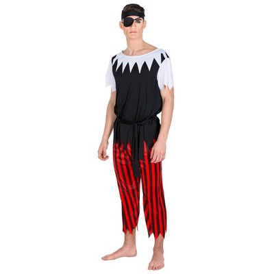 Herrenkostüm Pirat Captain Seeräuber Fasching Kostüm Karneval Piratenkostüm
