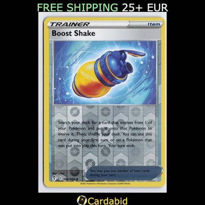 Boost Shake - SWSH07 #142/203 SWSH07: Evolving Skies Reverse Holo sadaji LP