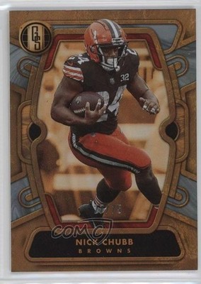 2024 Panini Gold Standard Platinum 27/75 Nick Chubb #22 11xg