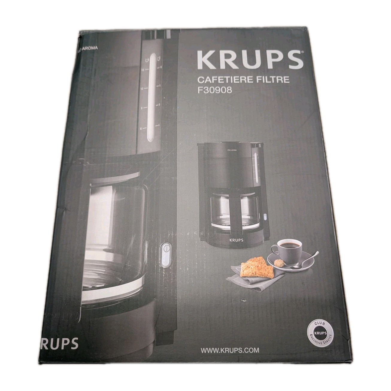 KRUPS F30908 Macchina da Caffè a Filtro 10 Tazze