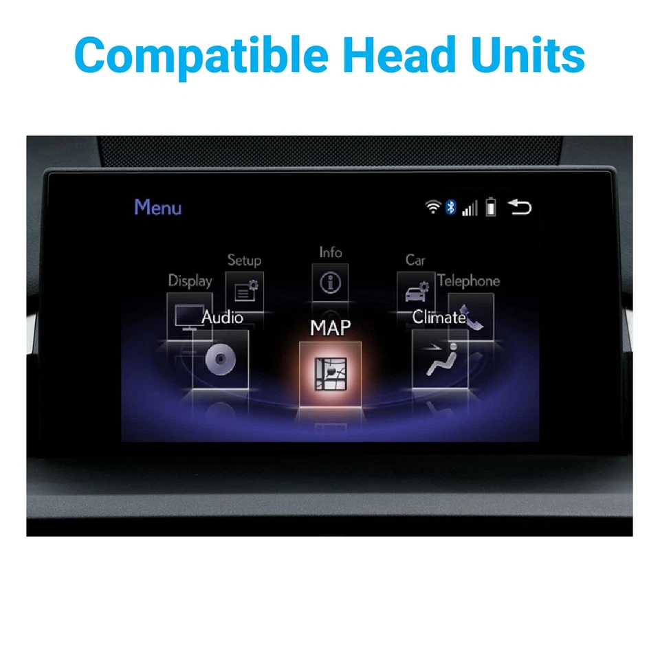 Lexus CT200h ES250 ES300h Reverse Camera Kit With 24 Pin Cable Wire Harness - Image 3 of 4