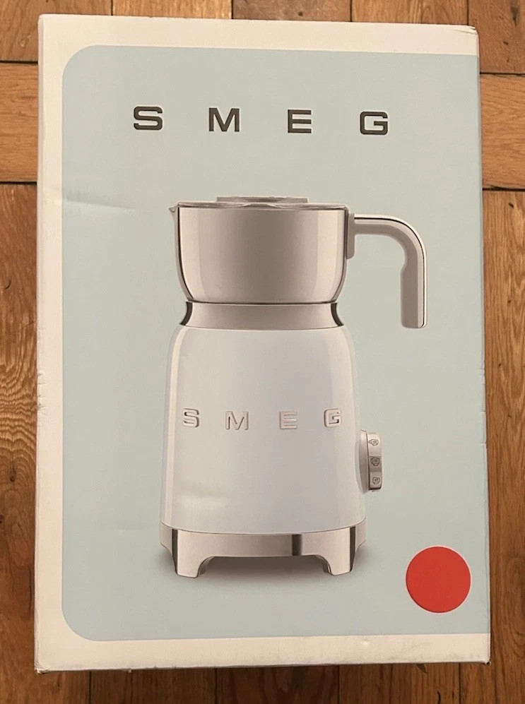 Smeg Retro 50's Style Milk Frother Red New With Box