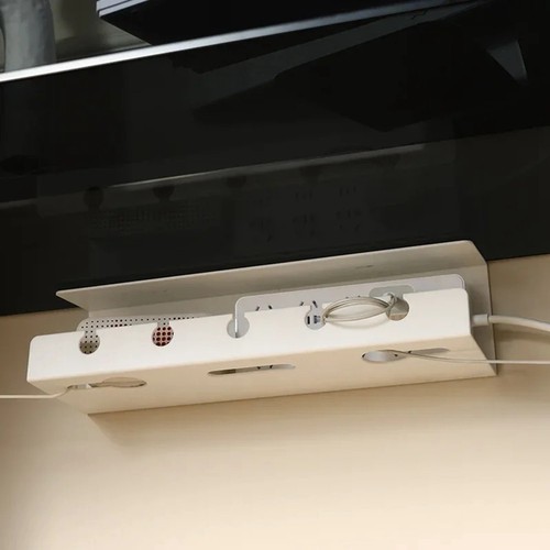 Kabelhalter Unter Dem Tisch, Stromkabelführung, Befestigung der Computer-Ti5891 - Afbeelding 6 van 7