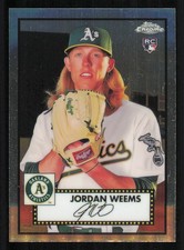 2021 Topps Chrome Platinum Anniversary #139 Jordan Weems RC