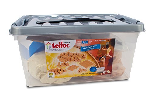 Teifoc 1000 - Базовый стартовый набор - Стройте из настоящего кирпичного цемента 19890₽