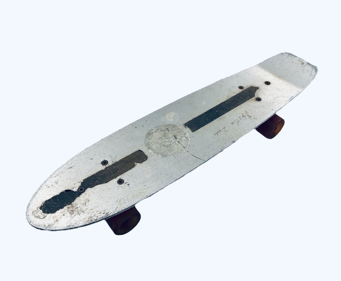 RARE VINTAGE 70's GT GRENTEC ALUMINUM METAL SKATEBOARD