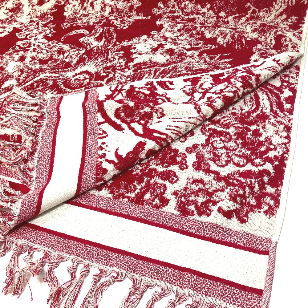 Dior 21JOU800IXGS fringe animal Reverses Toile Tojuy beach