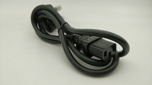 Cable Alimentacion PC Inglaterra SCHUKO IEC320 C13 250v 13A 0.75mm2 Monitor - Imagen 2 de 2