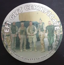 1EFI5H  BRITHISH  EFI  1st Print  5 Cents  Pog  from 2004  not AAFES
