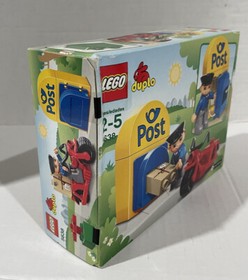 LEGO 5638 DUPLO Lego-ville Postman [ Unopened Damaged Box ] US SELLER