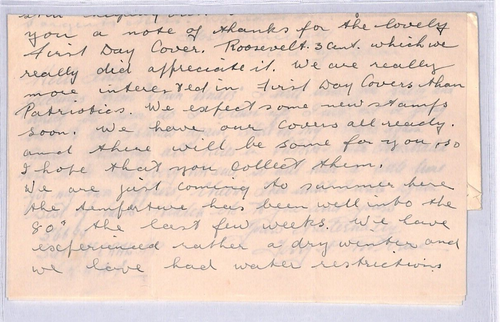 AUSTRALIA WW2 Cover RAAF Postal Rate USA CT New London Contents c1945 YN170 - Picture 2 of 12