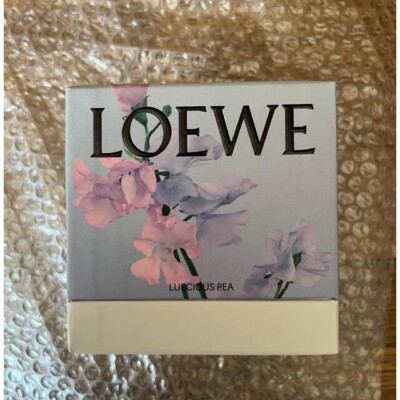 LOEWE Scented Candle Lucious Pea Essence 170g 30H Gift W/Box Japan