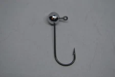 1/16 #2 BALL JIG HEAD NO COLLAR 32570 BN 20% HEAVIER MUSTAD HOOKS    100 COUNT