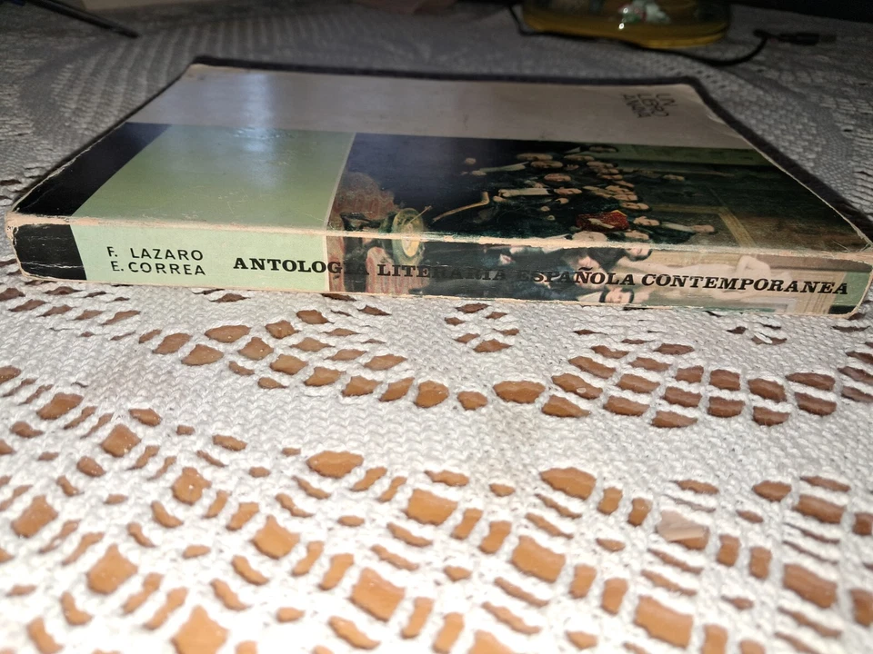 Antología literaria española contemporánea F. Lázaro Carreter - Imagen 3 de 4