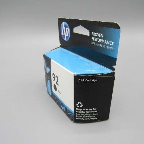 Genuine HP 92 Black Ink - Expired 11/2015 - C9362WN - SEALED!!! - Bild 3 von 5