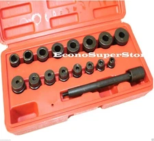 17PC Universal Clutch Alignment Tool Kit Mechanics Car Clutch Aligning Align