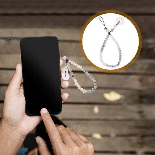 Wisiorek Łańcuszek na telefon komórkowy Baby Miss Dekoracja Pasek na nadgarstek - Zdjęcie 8 z 12