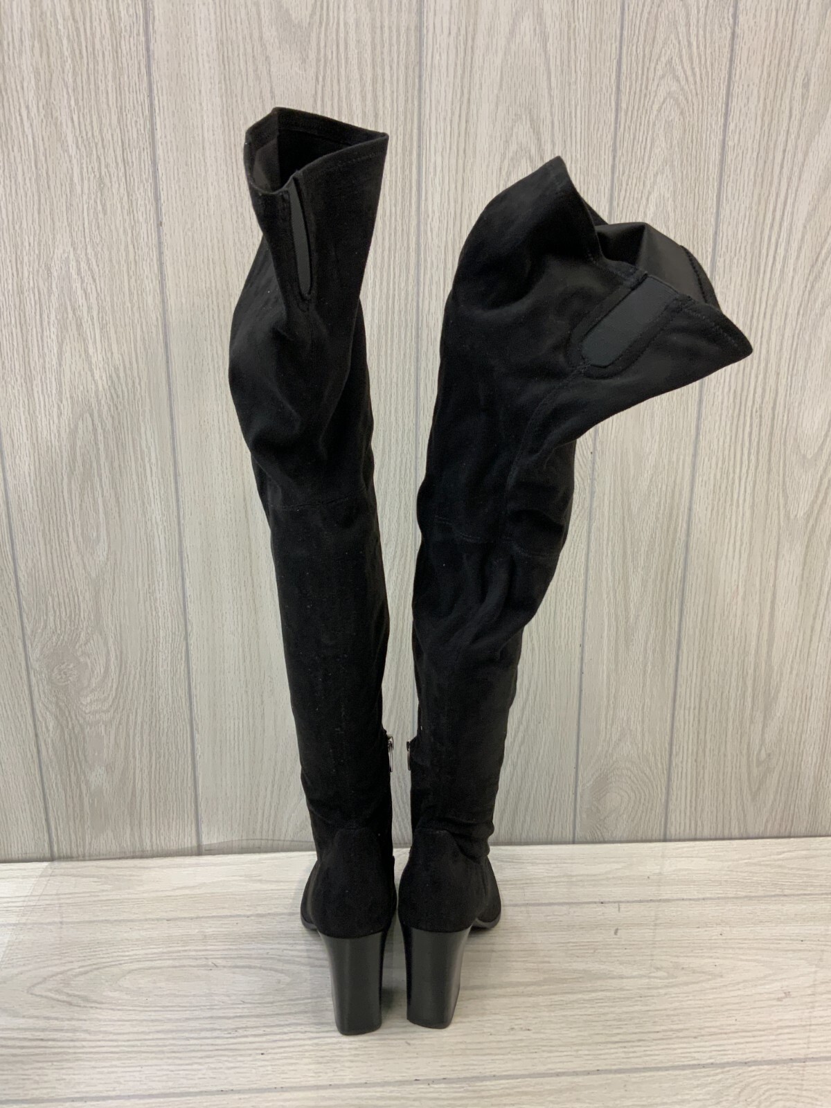 Marc Fisher Onyse Over The Knee Boot - Black Suede - 10