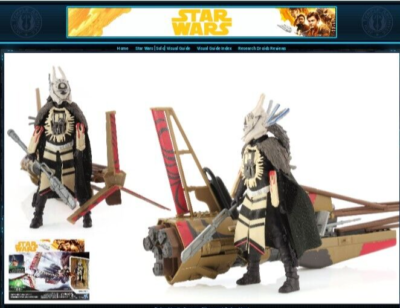 Enfys Nest and Swoop Bike Star Wars Force Link 2.0 3.75” Figure 1
