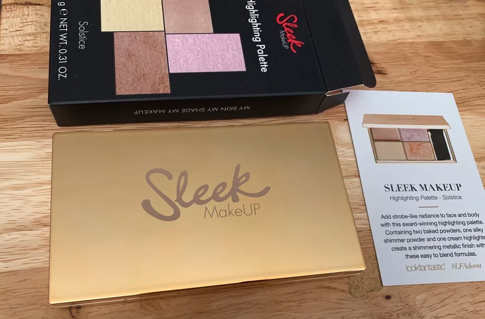 Sleek Makeup Highlighting Palette - Solstice - New - Beautiful - Shimmer Finish - Image 3 of 4