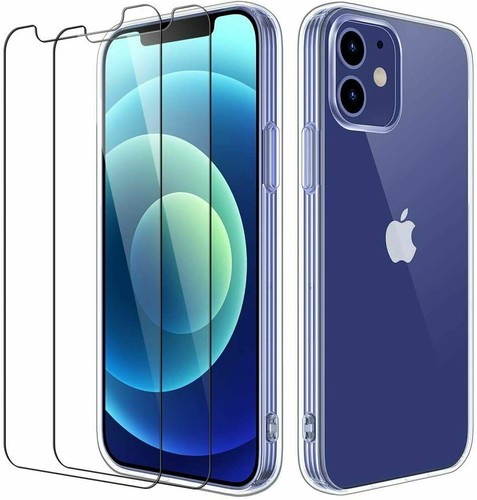 Coque Silicone pour iPhone 6 7 8 XR XS MAX X 14 13 12 Pro 11 SE + Verre trempé - Photo 22/23