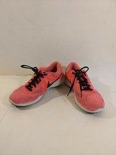 Nike REVOLUTION 4 Racer Pink Black Hot White Women's 7 Sneakers Running Shoes