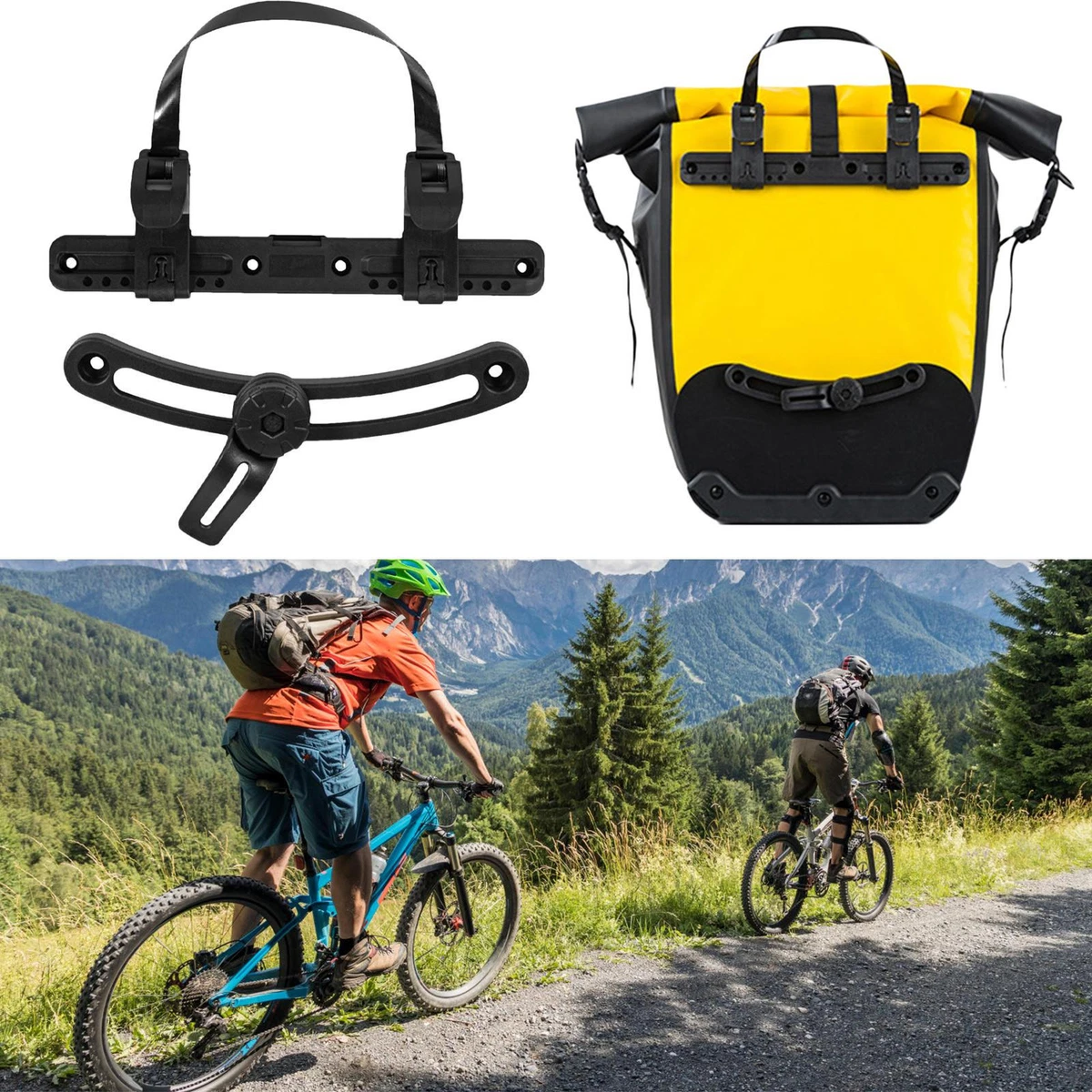 Bicycle Side Bag Buckle Adjustable Bike Stabilizer Straps | eBay