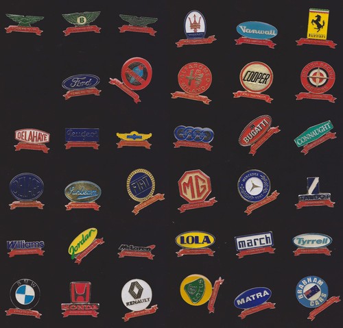 1990s 3M Car Logo pin badge World Championships Grand Prix Race Racing Le Mans - Foto 1 di 36