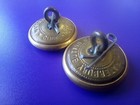 Two US Military Vintage Waterbury  Coat of Arms  Buttons  — photo 7