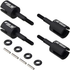 Aluminum Propeller Joint Wheel Axle For Tamiya TT-01 TT-02 TT-02B Upgrades Parts