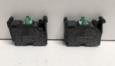 LOT OF 2 NEW NO BOX ALLEN-BRADLEY SER.A 10A 690V N.O. CONTACT BLOCKS 800F-X10
