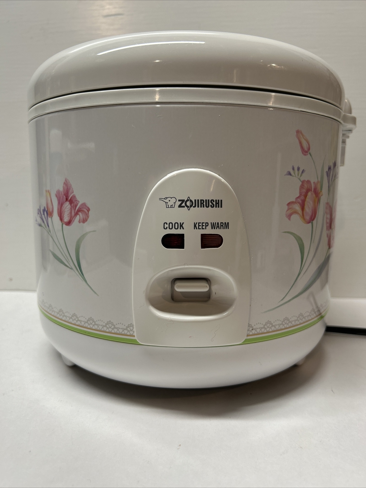Zojirushi NSRNC10 Rice Cooker & Warmer 5.5 Cups Spring Bouquet Vintage