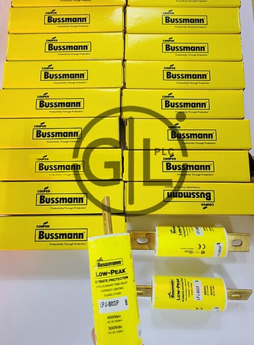 1PC ORIGINAL BUSSMANN LPJ-200SP 200A 600V LOW-PEAK time-delay Fuse LPJ200SP - Picture 5 of 5