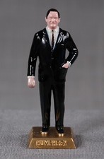 Louis Marx HUBERT HUMPHREY Factory Sealed 60mm Hand-Painted Figure, c. 1968