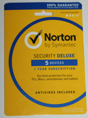 Norton Security Deluxe - 5 Device for 21353845