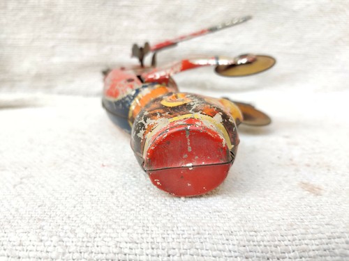 Vintage MT Tm Affe Spiel Becken Litho Uhrwerk Auziehbar Dose Toy Japan Toy255 - Bild 11 von 11