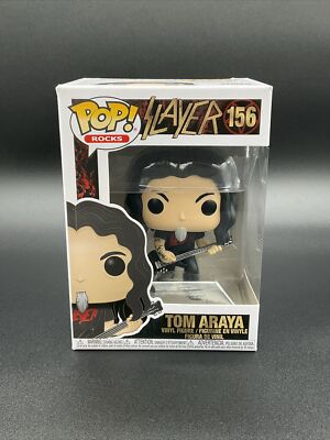 Funko Slayer POP! Rocks Tom Araya Vinyl Figure #156 In Protector