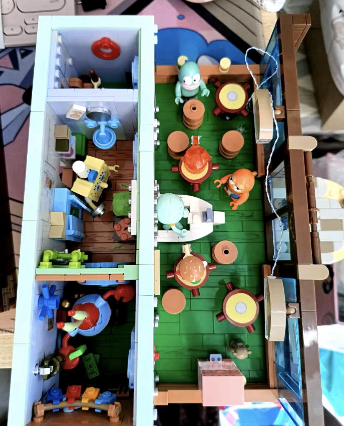 Lego Bob L’éponge The Krusty Krab pour animer les Après-midis de Jeu en Famille