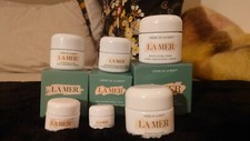  6 La Mer EMPTY Jars Moisturizing Cream